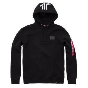 Alpha Industries Back Print Hoody schwarz 3XL