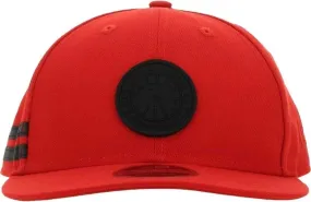   Canada Goose  Arctic Disc Logo Snapback Baseball Cap rot