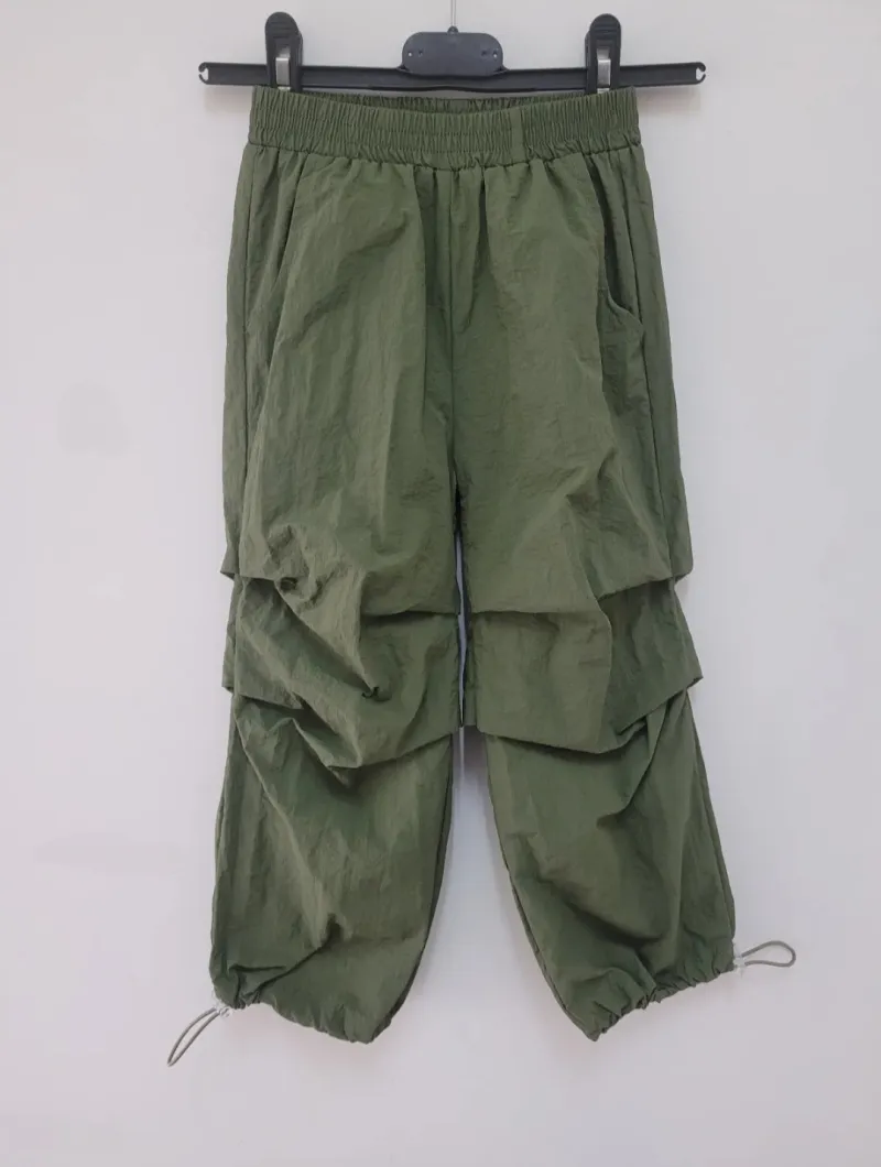 Einfarbige, übergroße Sporthose für Mädchen