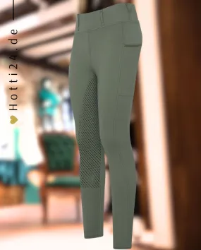 HV POLO »Reitleggings HVPLuci FullGrip Oil Green