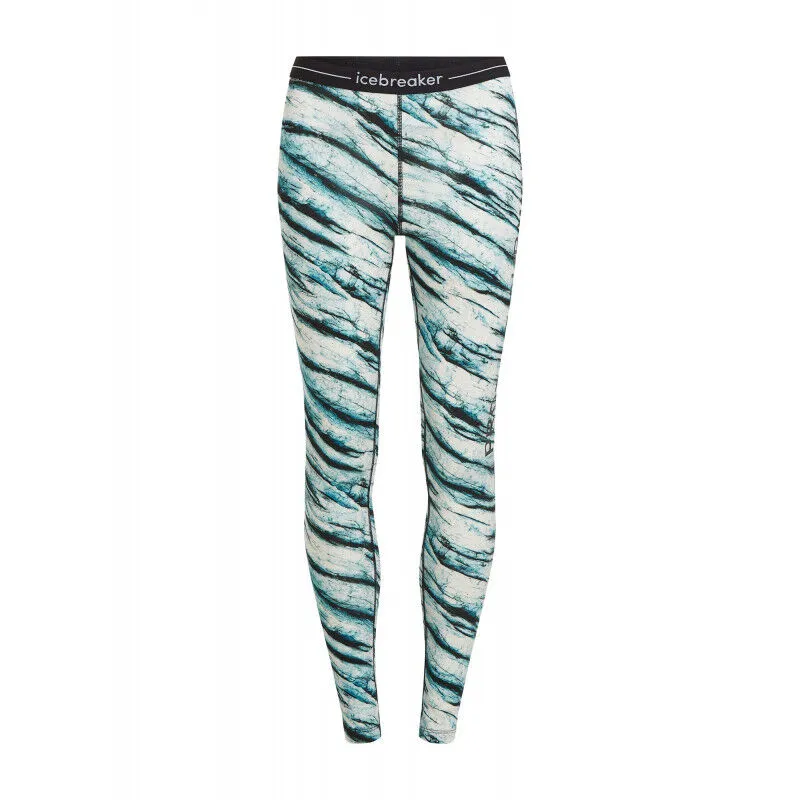 icebreaker 200 Oasis Leggings POW AOP - Thermische Merinowollstrumpfhose - Damen | Hardloop