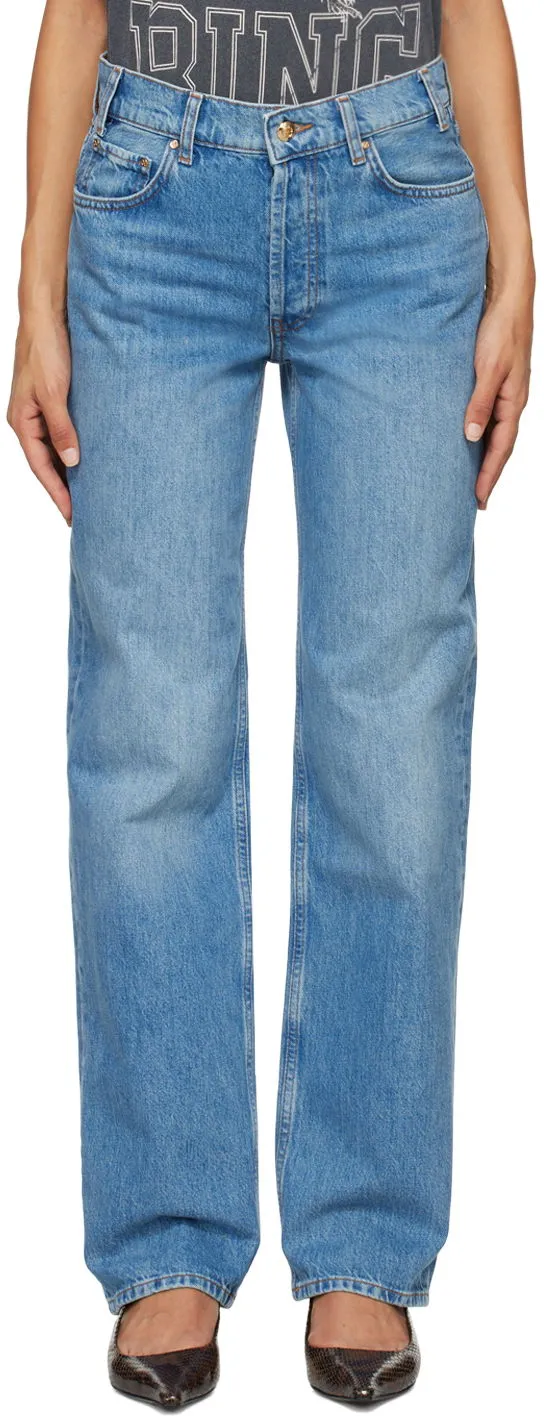 Jeans Anine Bing Gavin Long Denim Jeans A-06-10013-WHD21