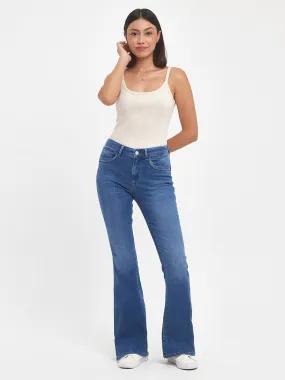 Jeans "Novi" - Flare fit - in Blau
