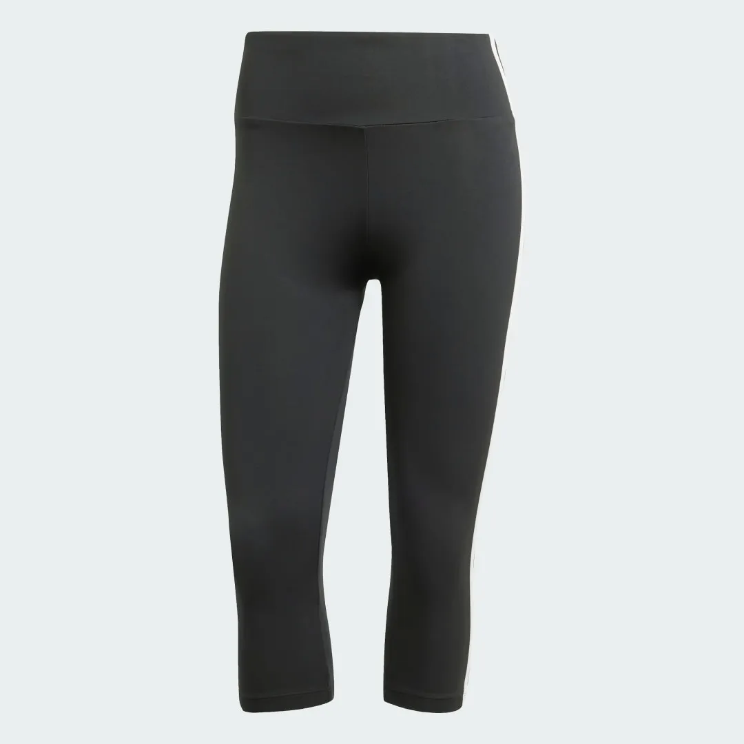 Leggings adidas Performance Adicolor 3-Stripes Capri Leggings JD5019