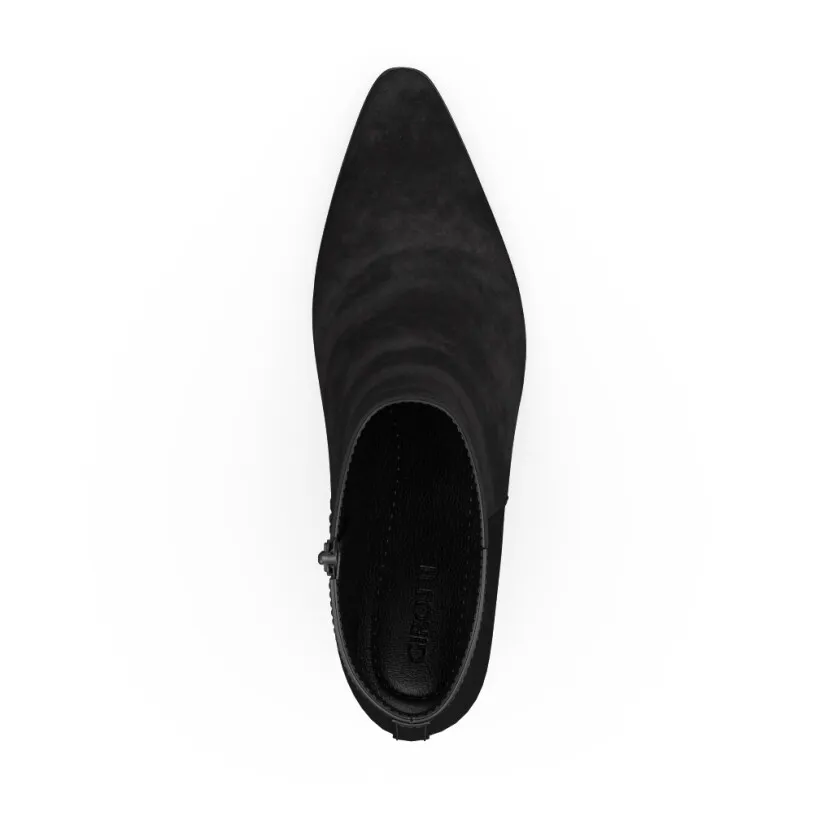 Mittelhohe Stiefeletten mit Spitze 41433