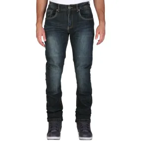 Modeka Glenn II Herren Jeans Stone Wash Blue Kurz 32