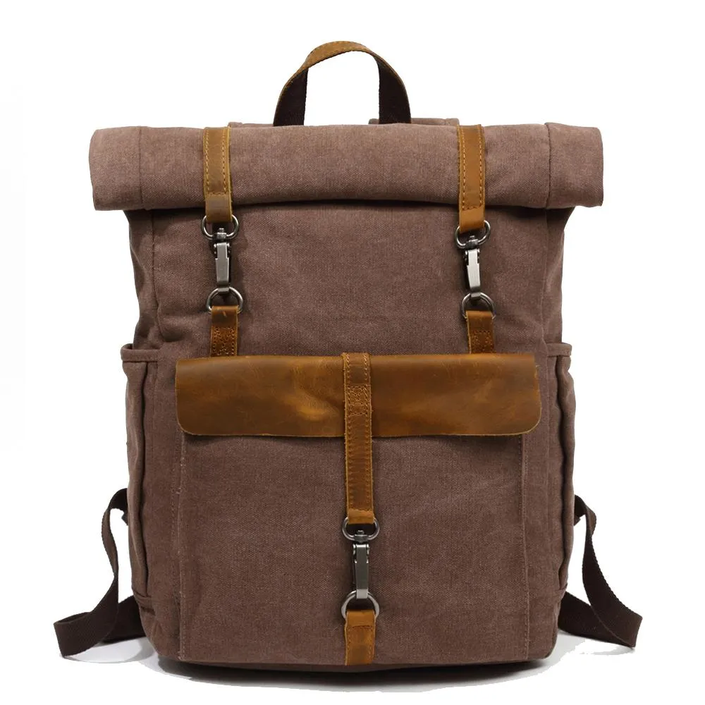 Retro Leinwand Rucksack | REYKJAVIK