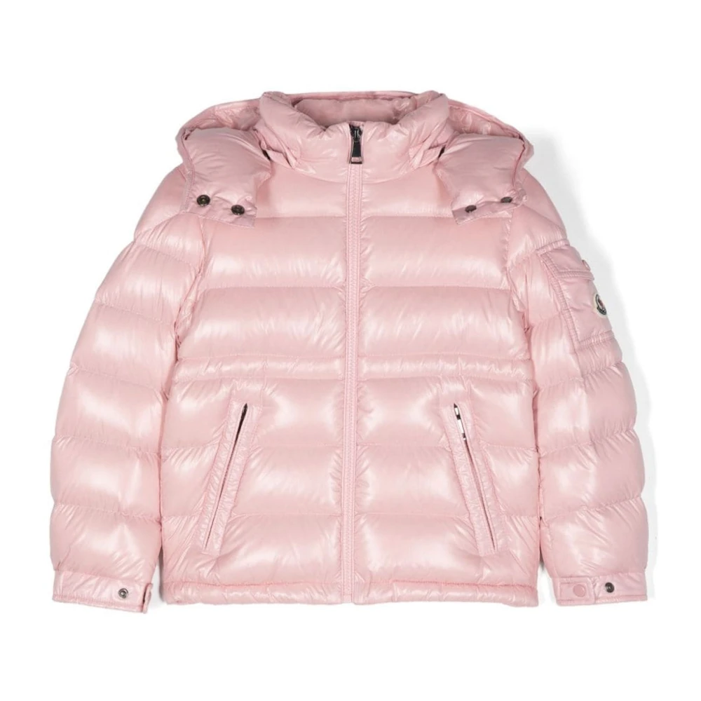 Rosa Bomberjacke mit Lamé-Effekt