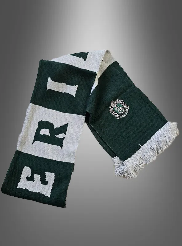 Slytherin Harry Potter Schal bei » Kostümpalast 