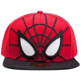 Spider-Man Mesh Eyes Snapback Cap – Offizielles Marvel Merchandise