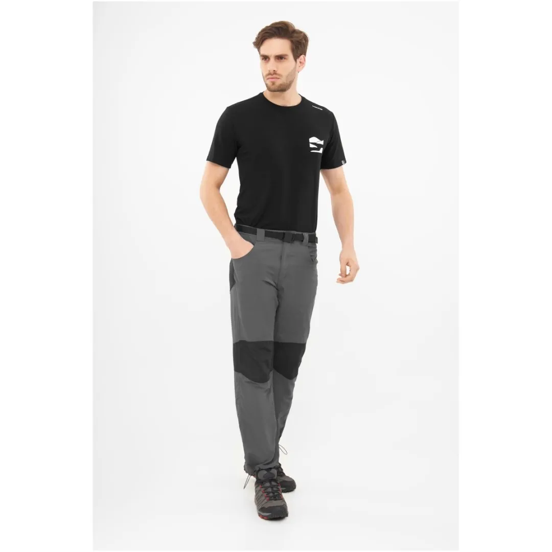 Viking Globtroter Herren Sporthose Grau Schwarz M
